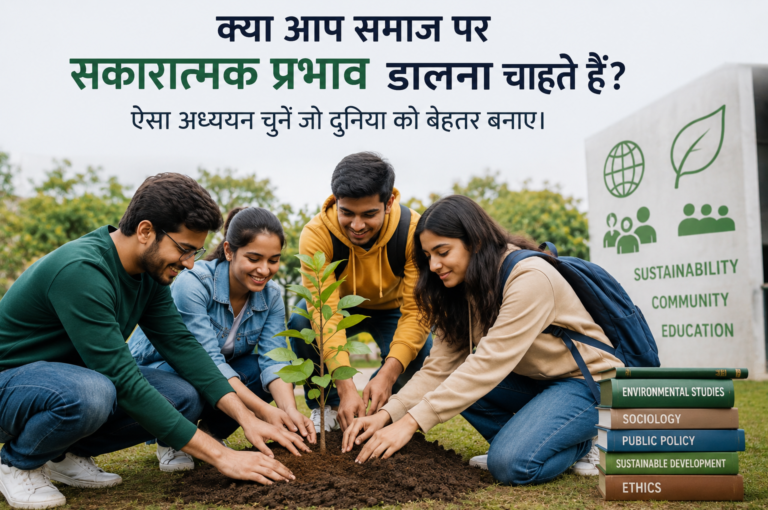 क्या आप समाज पर सकारात्मक प्रभाव [Positive effect]डालना चाहते हैं? ऐसा अध्ययन चुनें जो दुनिया को बेहतर बनाए।6 Socially Responsible Careers