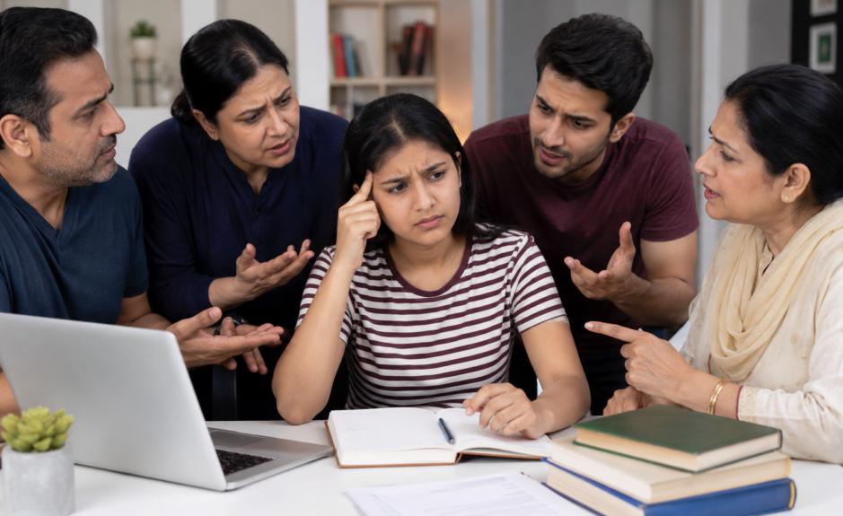 4 सबसे परेशान करने वाले सवालों का जवाब कैसे दें?  यहां बताया गया है कि अध्ययन के क्षेत्र का चयन करने के बारे में आपसे पूछे जाने वाले 4 सबसे परेशान करने वाले सवालों का जवाब कैसे दें।(In a superior way )
