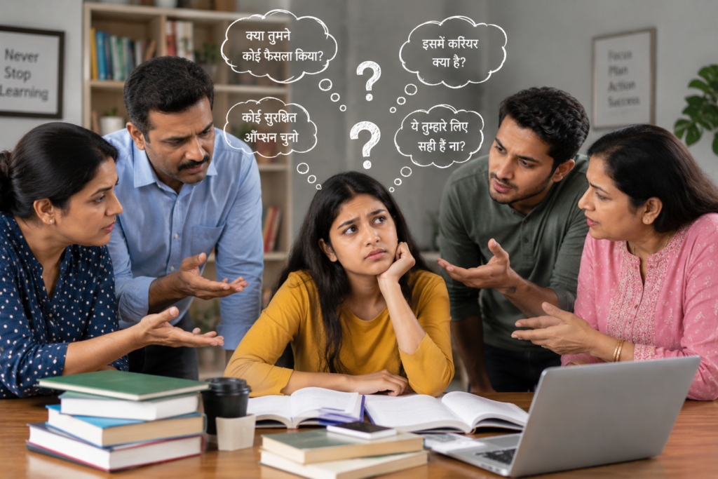 यहां बताया गया है कि अध्ययन के क्षेत्र का चयन करने के बारे में आपसे पूछे जाने वाले 4 सबसे परेशान करने वाले सवालों का जवाब कैसे दें।