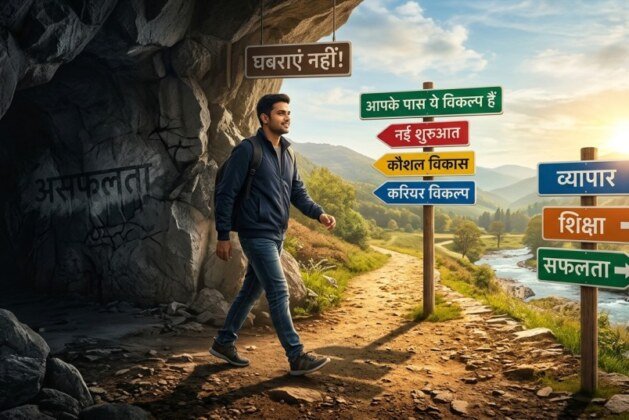 असफल हो गए? घबराएं नहीं, आपके पास ये विकल्प हैं। Be courageous #01