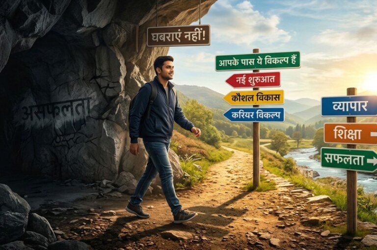 असफल हो गए? घबराएं नहीं, आपके पास ये विकल्प हैं। Be courageous #01