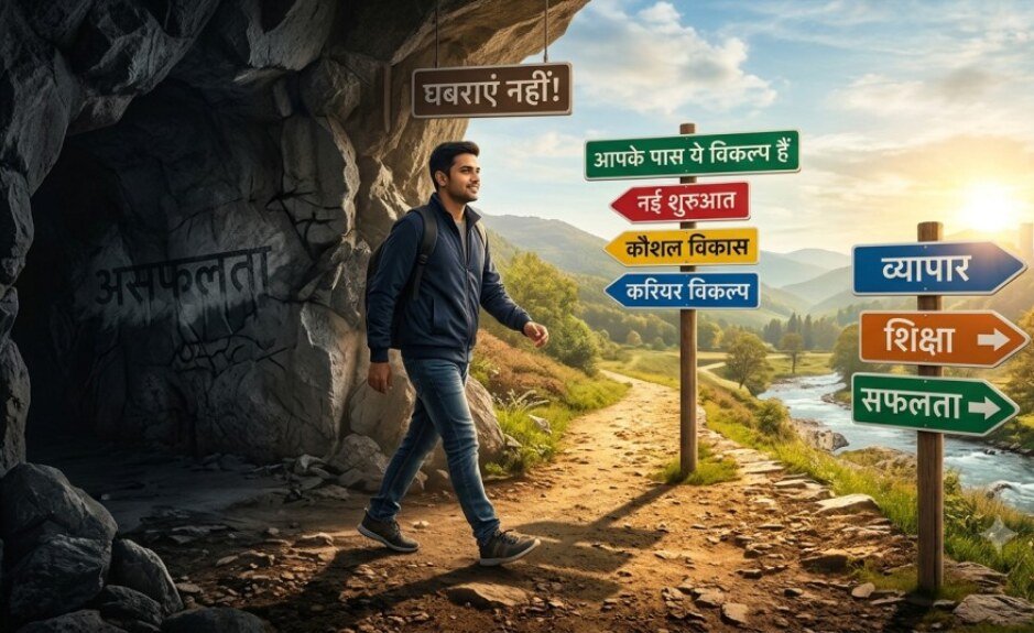 असफल हो गए? घबराएं नहीं, आपके पास ये विकल्प हैं। Be courageous #01