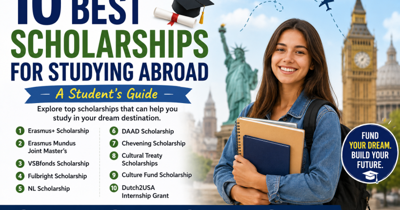 10 Best Scholarships for Studying Abroad: A Student's Guide