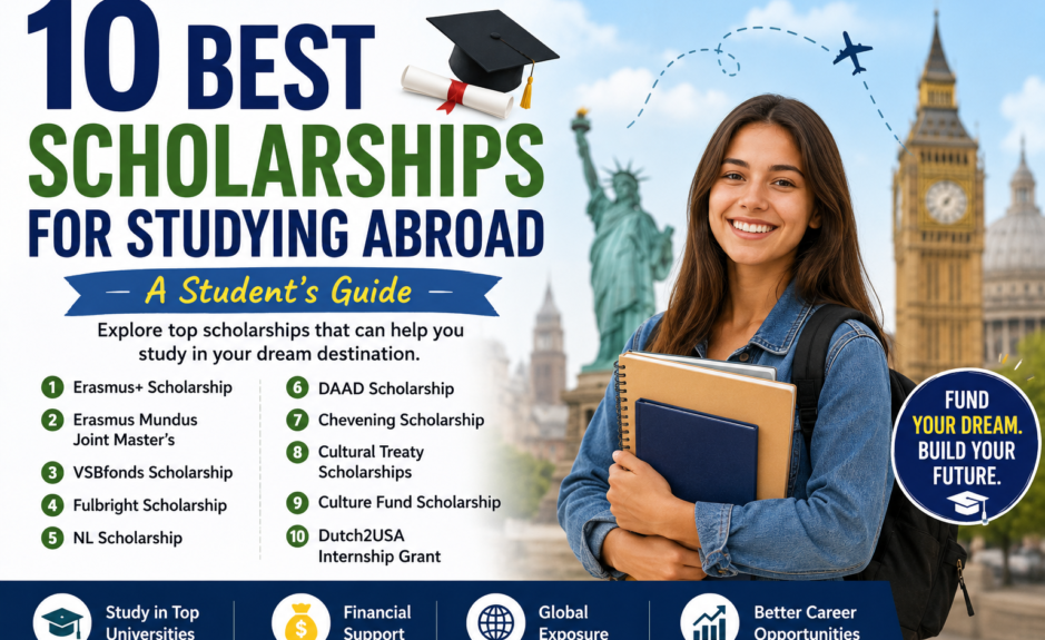 10 Best Scholarships for Studying Abroad: A Student’s Guide