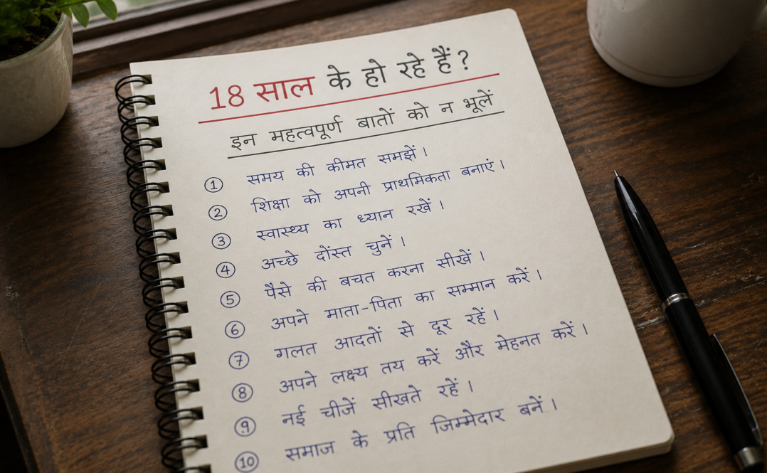 18 साल के हो रहे हैं? इन महत्वपूर्ण बातों को न भूलें