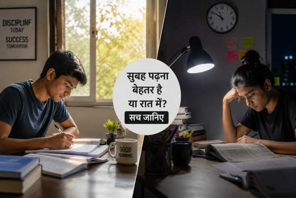 सुबह पढ़ना बेहतर है या रात में? सच जानिए, ताकि आपकी मेहनत सही दिशा में जाए