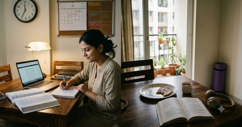 पढ़ाई, काम और फुर्सत के समय के बीच संतुलन कैसे बनाएँ