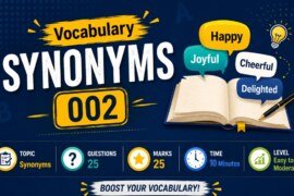 Vocabulary Synonyms Quiz – 002